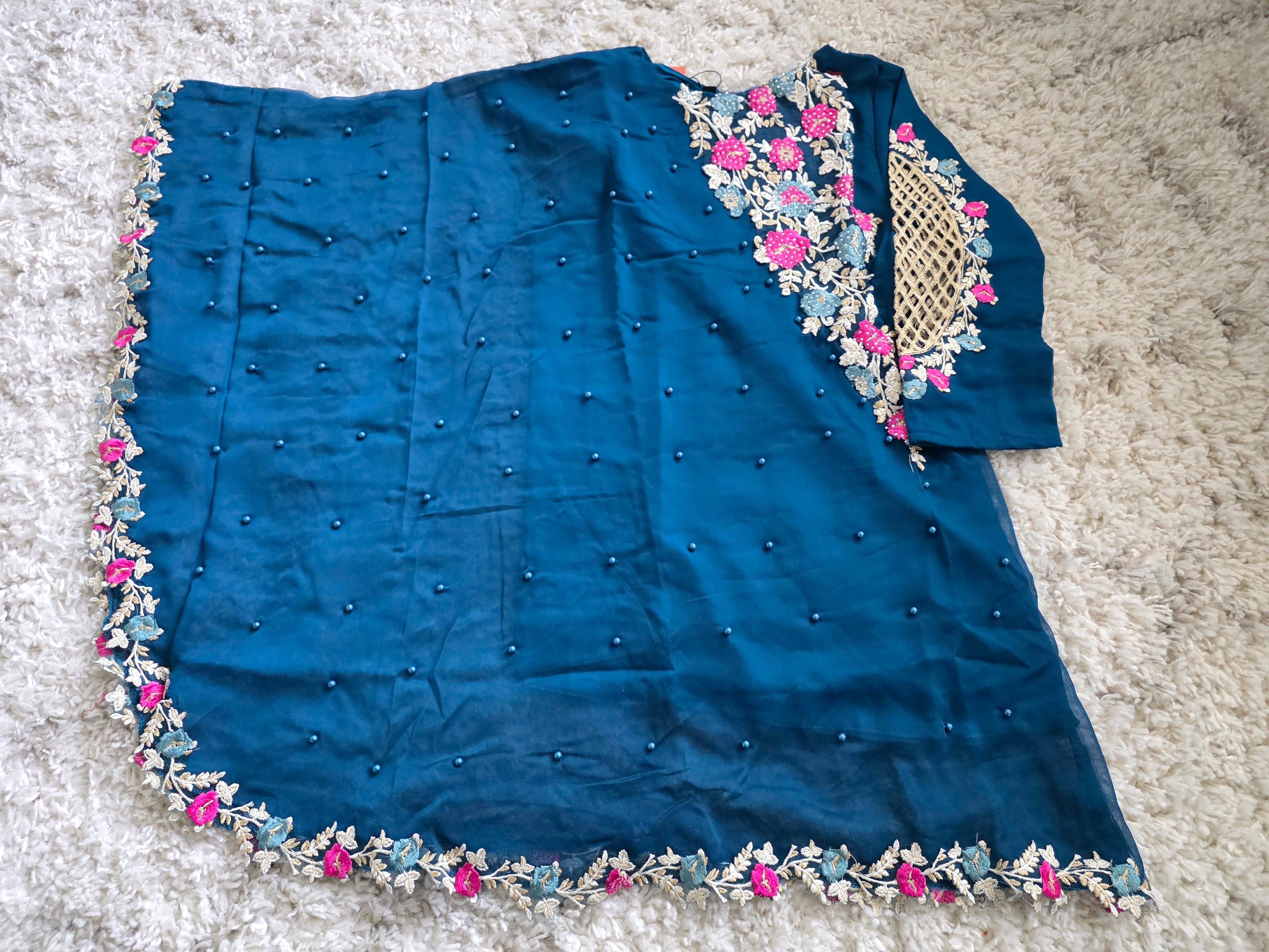 Pearl Cape Dress -Age-5-9 - Modest