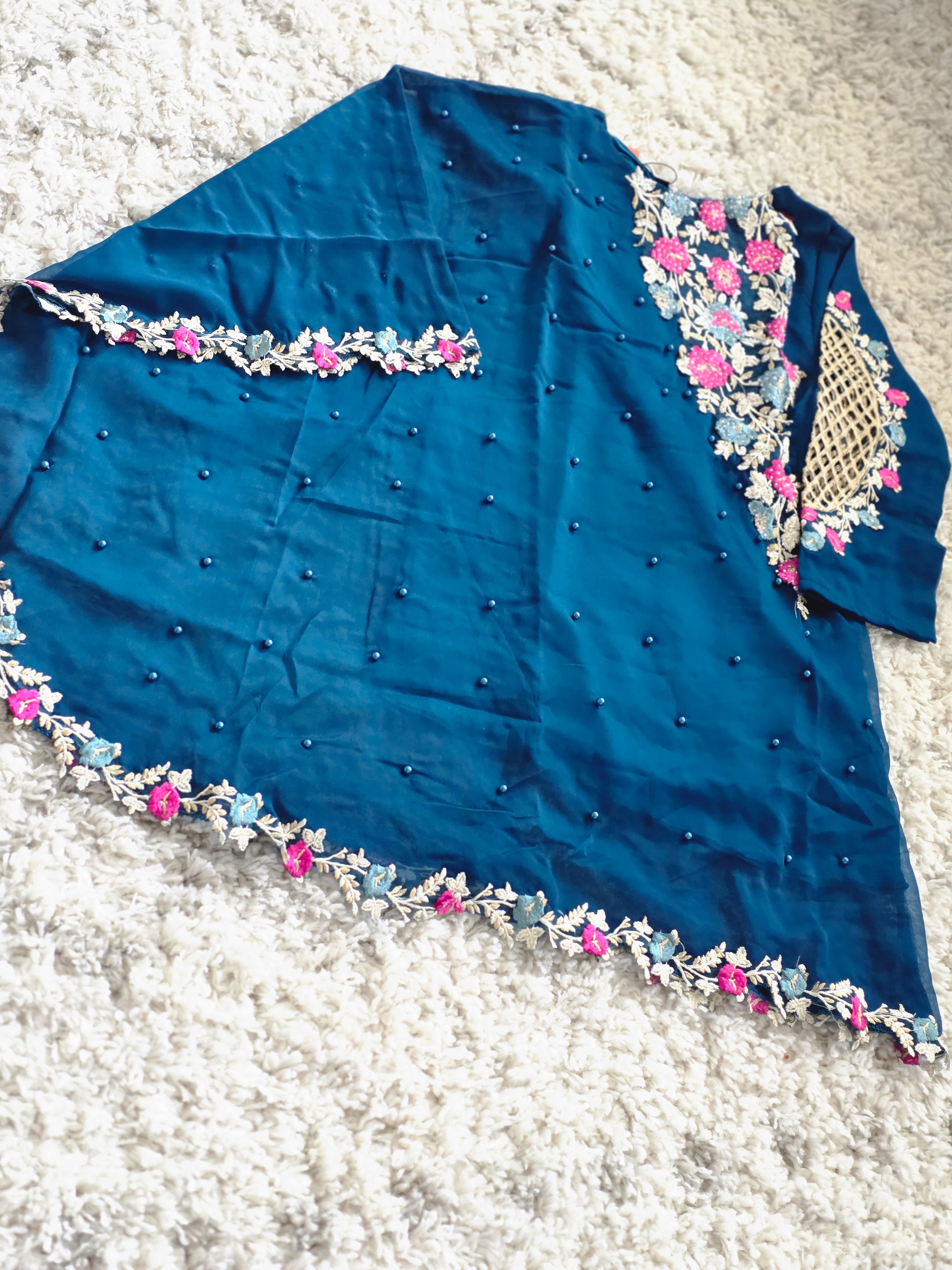 Pearl Cape Dress -Age-10-18 - Modest